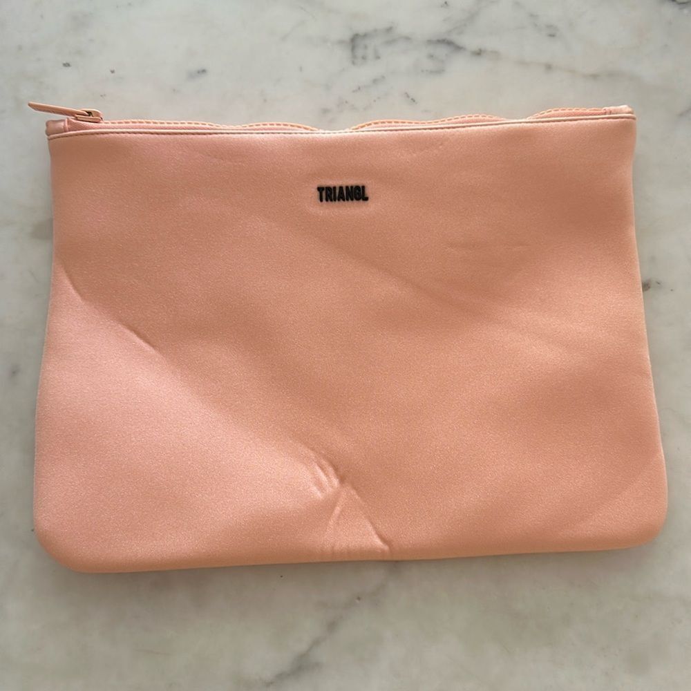 TRIANGL NEOPRENE Swim Travel or Makeup Bag PECHE NEW